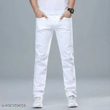 Top white denim jeans for men, premium quality, versatile fit and style