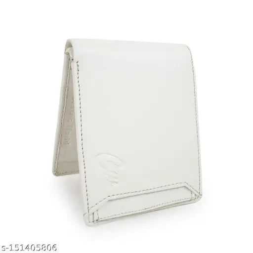 Royal Craft Men's Solid Faux Leather Wallet, free size (11cm x 9cm), ideal for casual or formal trousers