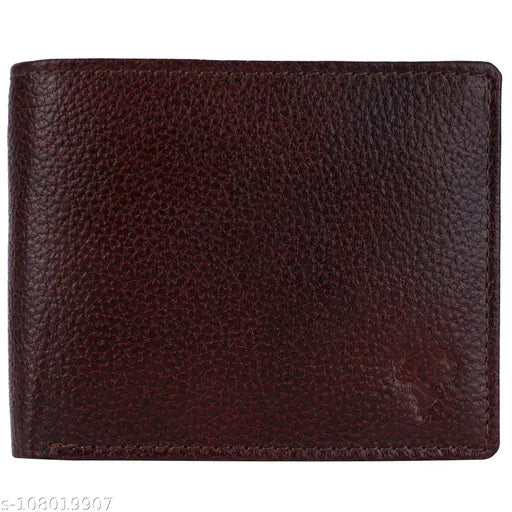 Bombay Brown genuine leather wallet, 8 card slots, RFID blocking technology, top grain leather, men's accessory from HideTheory, India