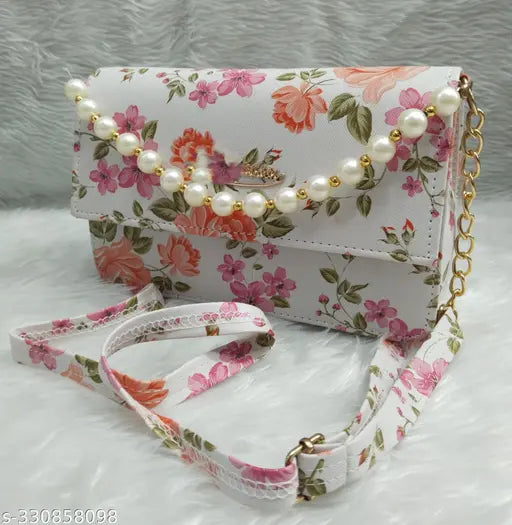Gorgeous fashion silver chain shoulder bag