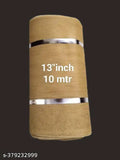 13 inc 10 mtr chiku Color Can Can Fabric Material For Dresses| Lehanga | gown | Skirts..