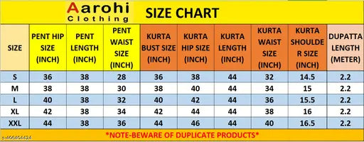 Women's woven design kurta pant with dupatta set - Indigo color, 100% cotton material, full-length kurta, traditional panto pants, 4m length, adjustable dupatta, size chart available