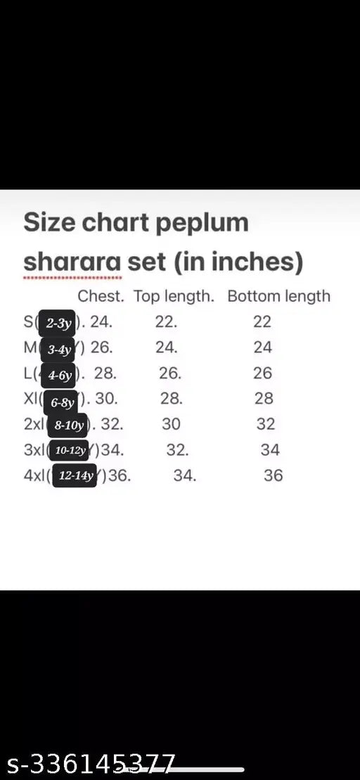 Bright floral printed cotton anarkali kurti-sharara & dupatta set with heavy gota lace, traditional ethnic Indian wear for 5-6 year olds