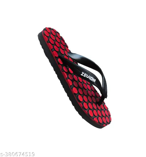 Rubber sole, textured net slippers for boys by Zevion. Enjoy amazing cartoon designs with attractive embossed prints." (124 characters)