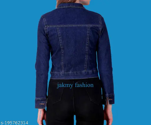Denim kids jacket combo, solid color, long sleeves, 4-5 years - India