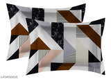 Luxurious Glace Cotton King Size Bedsheet - Super soft, elastic fitted, ethnic motifs, ideal for AC rooms