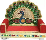 Engineered wood Singhasan temple, Ansh Trend 1 no Mor for laddu gopal, handcrafted from India