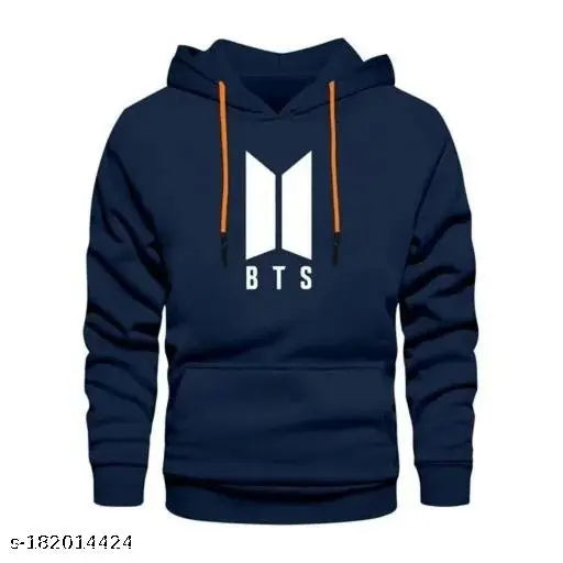 Blue BTS printed sweatshirt for men & women, full sleeve cotton jacket with long length and soft cozy material. Ideal for winter, perfect comfort and style, made by an Indian online garment brand offering trending fashion. Sizes available: 9-10 Years (34in/24in), 11-12 Years (36in/25in), 13-14 Years (38in/26in), 15-16 Years (40in/27in). Made in India