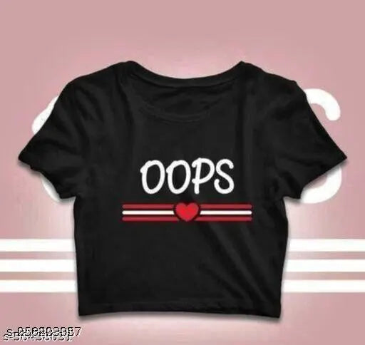 Printed cotton crop tops and tunics, latest design, trendy and stylish women's fashion for western look