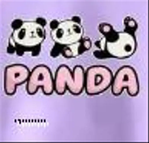 Womens over-sized T-shirt with pandas, fashionable, trendy