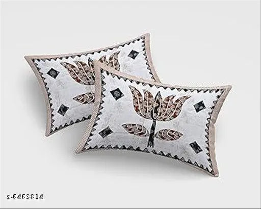 Pure cotton queen double bedsheets, 160 thread count, 2 pillow covers, made in India