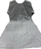 New grey woven embroidery kurta