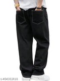 Black jeans, baggy style