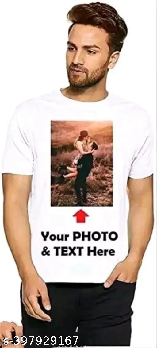 Printed polyester t-shirt by Shankar Enterprises, short sleeves, XS to XXL sizes available, India-made