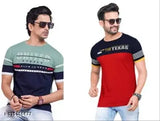 Darksoul men's short-sleeve cotton t-shirt, printed design, size M (Chest 38in, Length 28in), made in India