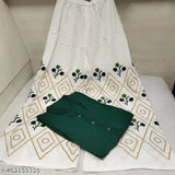 Rayon embroidered kurta with palazzo, embellished net, long sleeves, L and XXL sizes, Indian origin