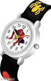 Kids watch with spider-man and time, in a package of 2