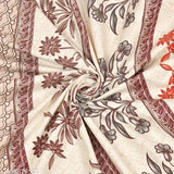 144 thread count double cotton bedsheet, ethnic motifs, 90*108 inches, Bombay Dyeing for summer
