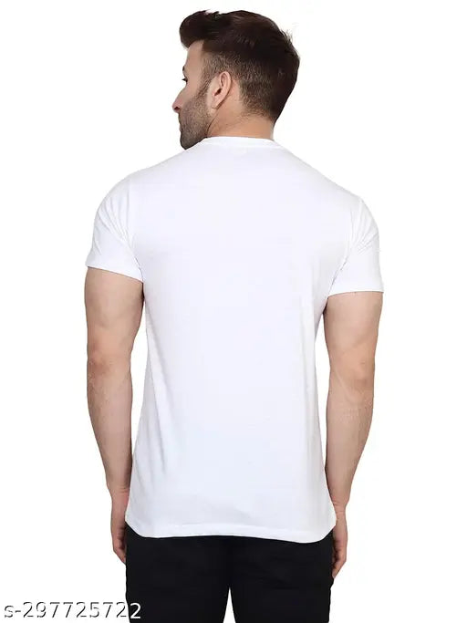 Hindu T-shirt, polyester, short sleeves, printed with All Hindus design, men's apparel from India
