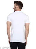 Hindu T-shirt, polyester, short sleeves, printed with All Hindus design, men's apparel from India