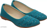 Embellished mojaris in velvet, slip-on Indian footwear - Bellies brand, sizes IND-4, IND-6, IND-7