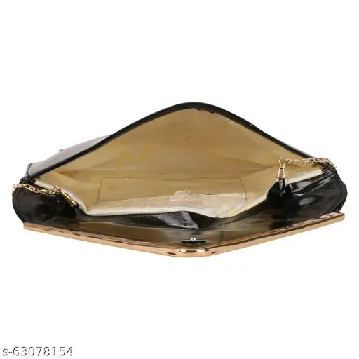 Black sling bag with adjustable strap, suitable for casual wear or day trips