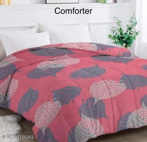 Cotton floral comforter, comfortable for mild winters & AC rooms, Mehome brand