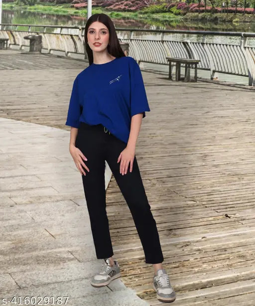 Black stretchable denim slim fit jeans high waisted boyleg classic blue jeans