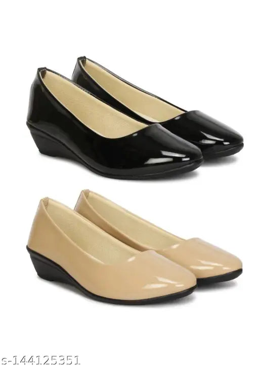 Patent leather bellies for girls and women, Indian sizing options: IND-3 to IND-8
