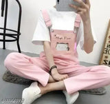 Cotton blend solid pink Dangri for women, traditional Indian short-sleeved dress for XXS sizes