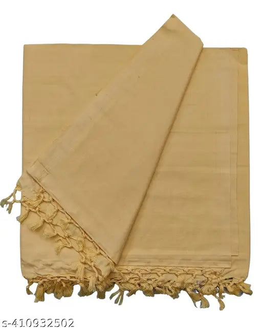 100% Organic Cotton Shishir Bhagalpuri Dull Blanket - Breathable, Lightweight, All-Season Travel Blanket