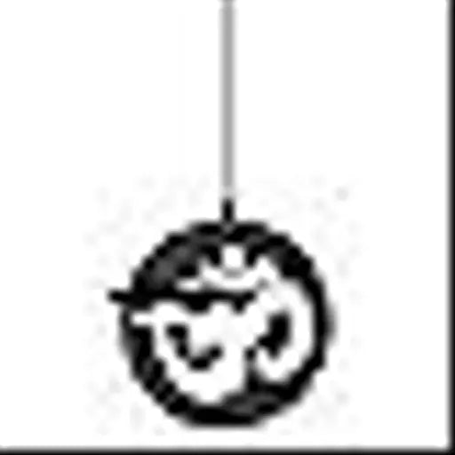 Multicolor metal wind chime with Om print, VENDU Feng Shui design for positive energy and indoor/outdoor decor. Suitable for home, balcony, garden, or any space. Dimensions: 10x70x10cm (BxHxL)