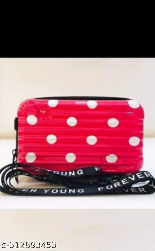 Black and red polka dot material