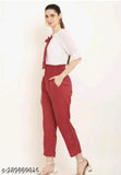 Three-quarter sleeve women's jumpsuit, premium quality Indian cotton