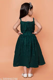 Maroon Navy Blue Green Purple poly silk ethnic gown for girls party wedding attire, age 112 years