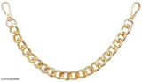 Gold metal chain strap for shoulder bag, ideal for Urban Creation handbags