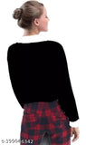 Premium cotton long sleeves, solid color women's t-shirts from Pinovo - perfect for casual wear, machine washable, made in India