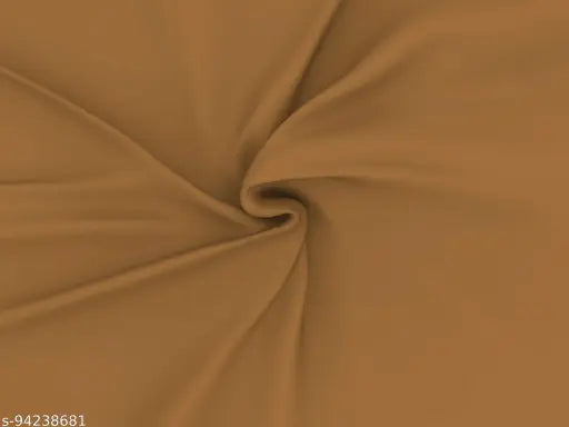 Beige superfine anti-microbial, anti-bacterial 135 GSM Glace cotton flat sheet (90x60 inch) with 1 pillow cover (18x28 inch). Luxurious soft bedding for a comfortable and stylish sleep