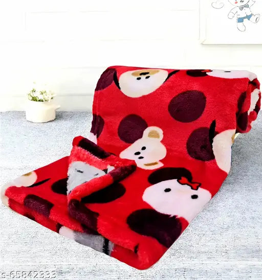 Soft microfiber hooded baby towel pack (3pc) for newborns, 3D printed with warm polar fleece - BRANDONN baby products