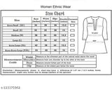 Embroidered Georgette Kurti, three-quarter sleeves, Indian embroidery work on fashionable kurti