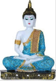 Meditating Buddha statue, 22 cm polyresin showpiece for home decor, office, or gift items
