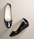 Synthetic leather women's casual heels - trendy, comfortable, and stylish bellies or ballerinas in various colors from The Trending Store Fashion Hub