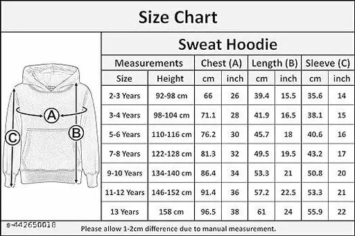 Printed cotton hoodie, long sleeves for girls winter wear, Doraemon design