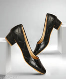 Black synthetic party heels (Twinshoe), textured pumps for women's formal events - slip-on design, elevate style