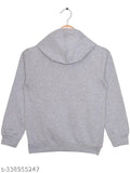 Golu Molu Kid'S Printed Cotton Blend Full Sleeve Hooded Sweatshirt