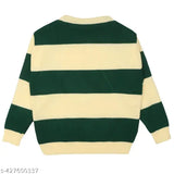 Colorblocked acrylic sweater for kids, full sleeve, round neck, 2-3 years, India origin