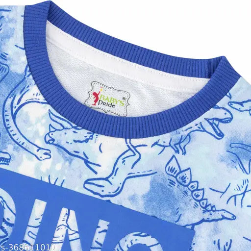 Baby's pride Kids Boys Casual cotton blended printed Sweatshirts