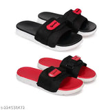 Waterproof EVA flip flops, latest design for kids, pack of 2. Comfortable and breathable slides for daily wear