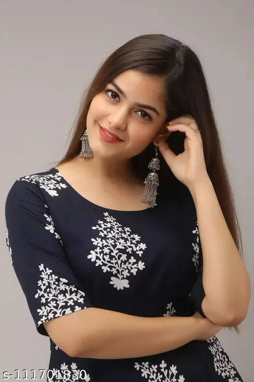 Women's long rayon kameez