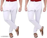 White cotton men's pajamas nightsuit
